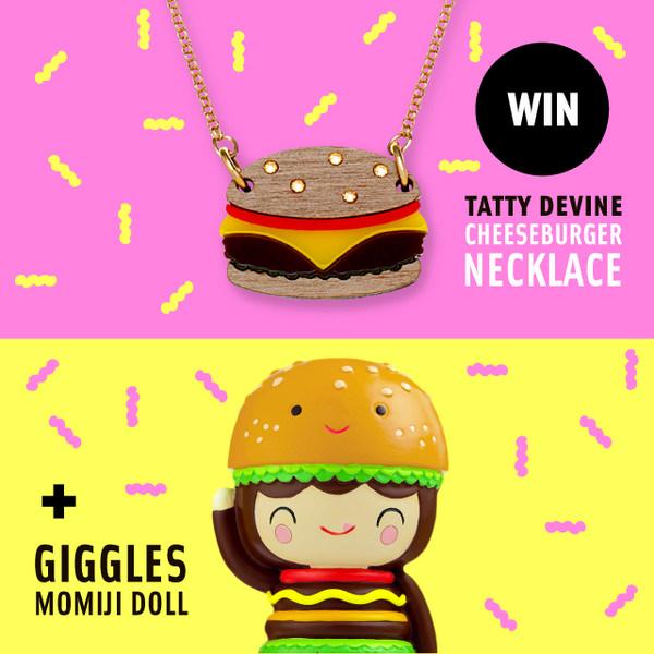 Become a Tatty Devine Burger Queen!
