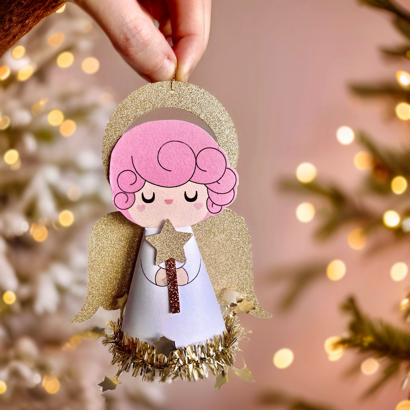 CHRISTMAS ANGEL CRAFTING!