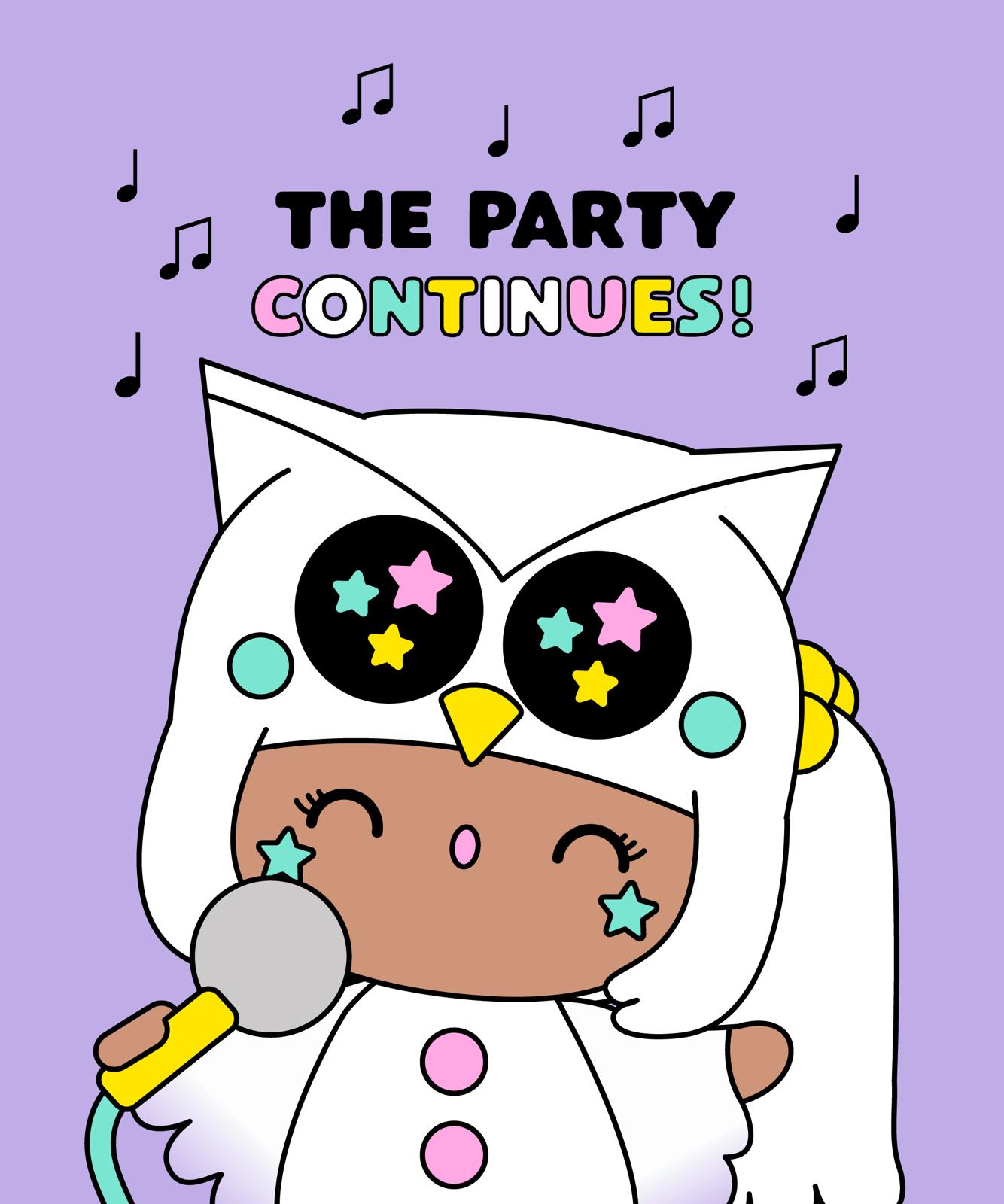 MOMIJI PARTY COLORING DOWNLOADS WEEK 2