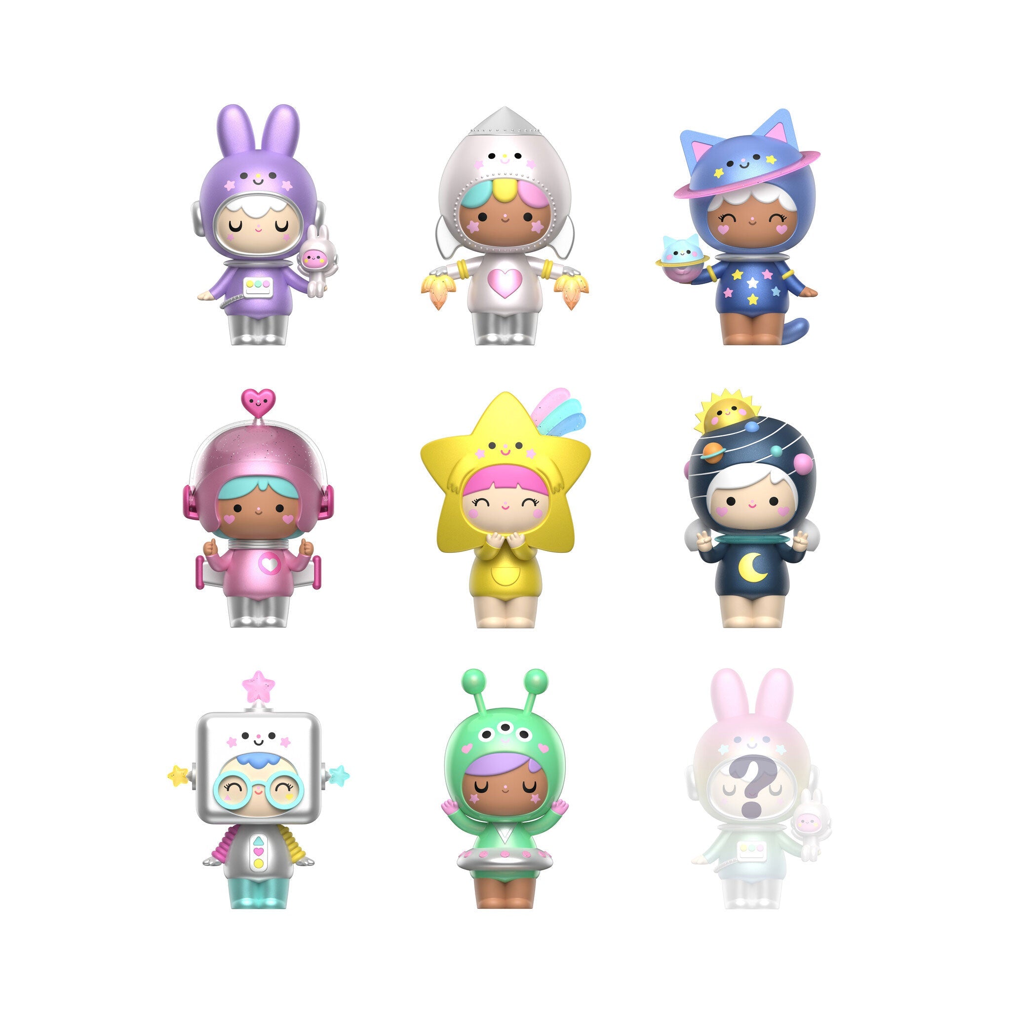 Out of This World Momiji Dolls | Blind Boxed Set of 8