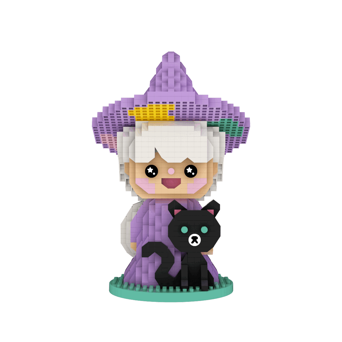 モエコレプラス 1/8 イムカ+モエコレプラス 1/8 リエラ+ピンバッジ MOON WHISPER MINI BRICKS