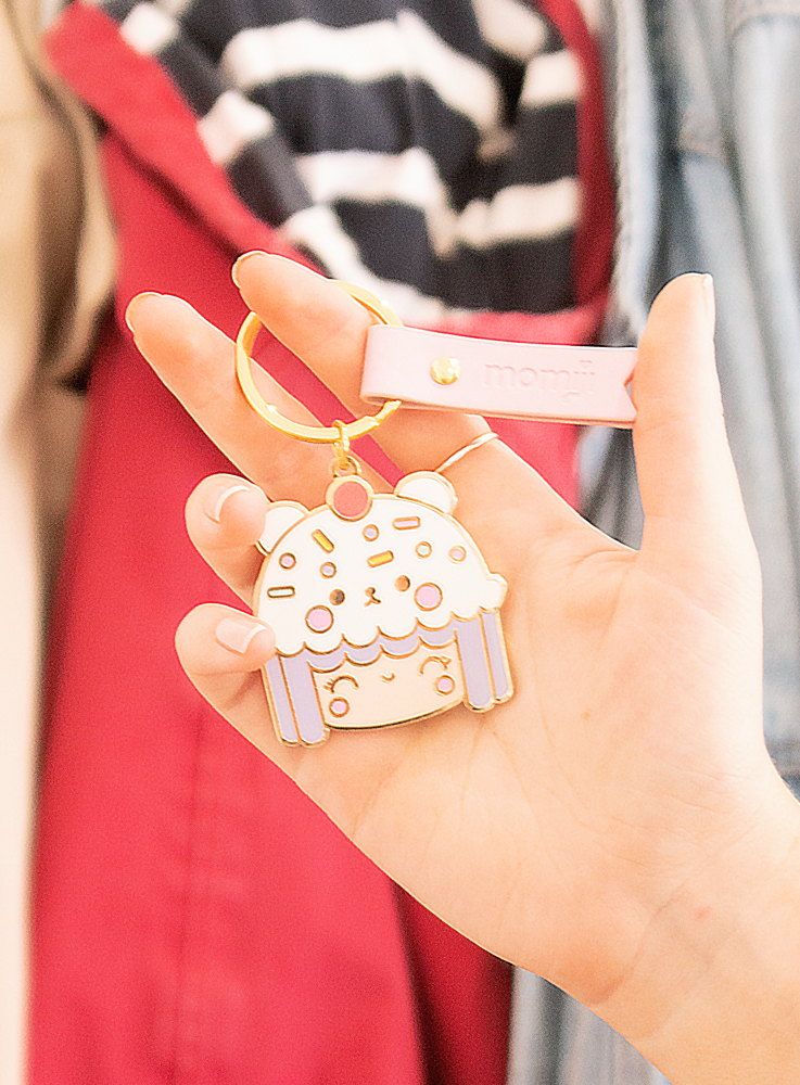 HELLO CUPCAKE KEYCHAIN