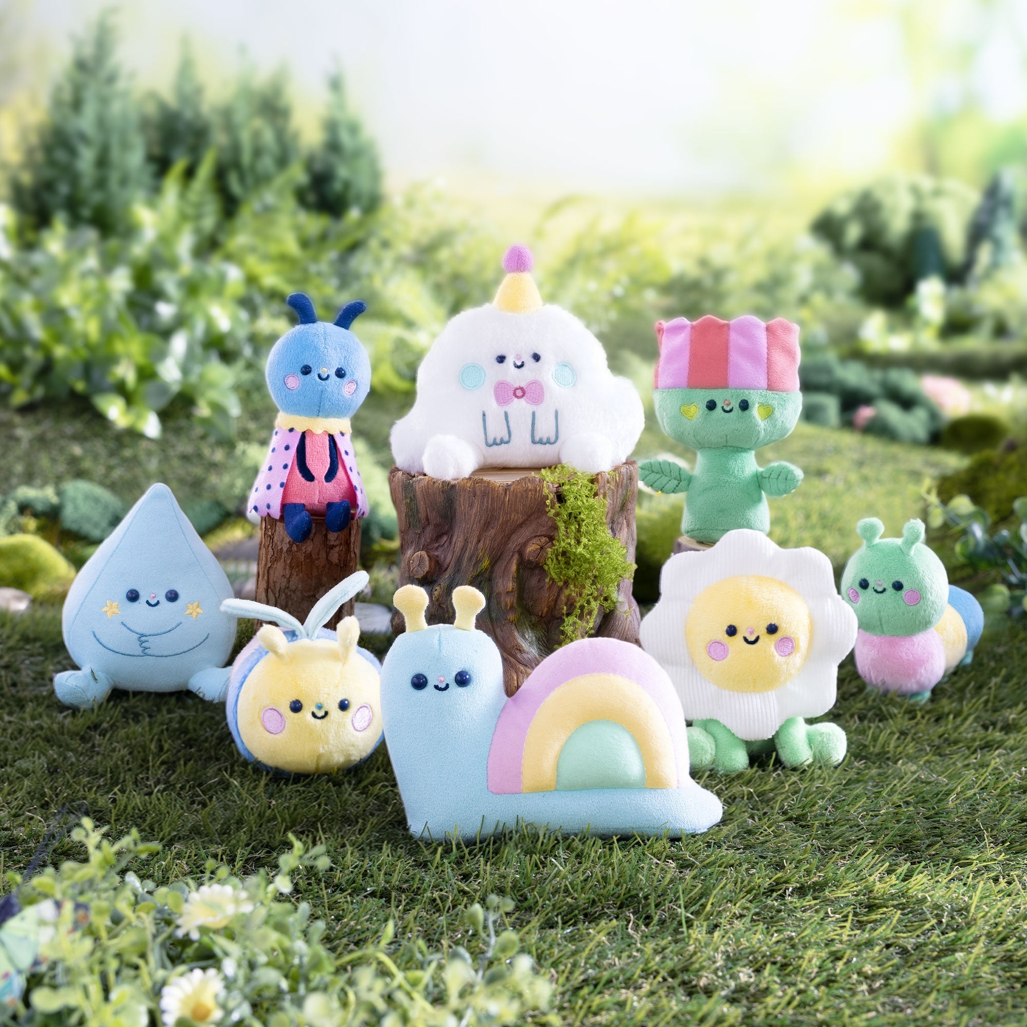 Magical Meadow Sidekick Plushies | Blind Boxed Set of 8