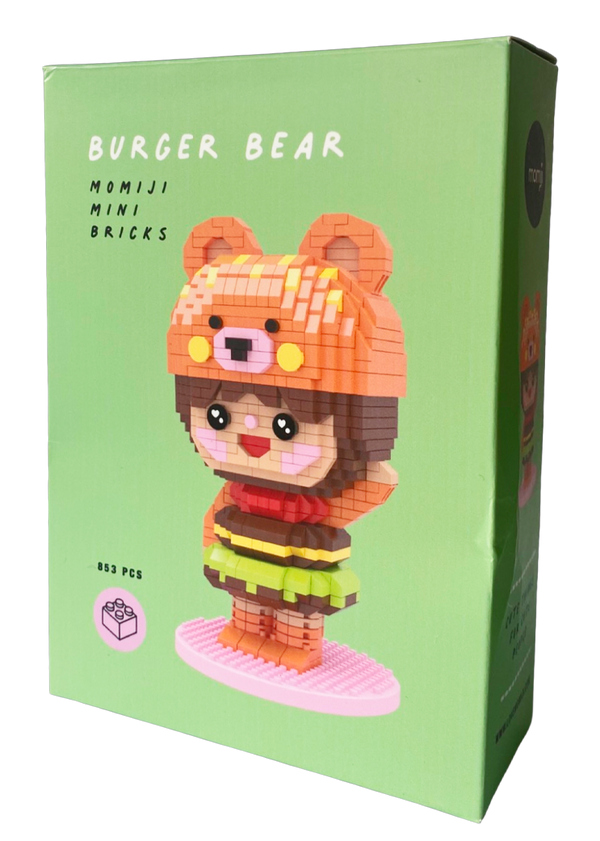 Burger Bear Mini Bricks