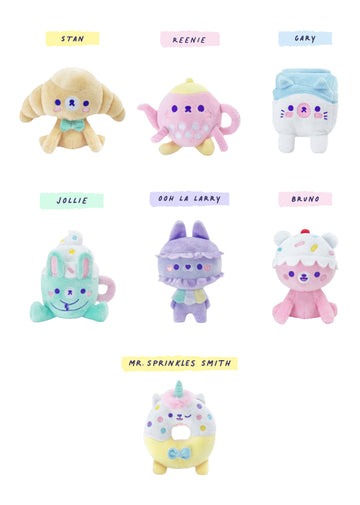 Afternoon Tea Plushies Set of 6