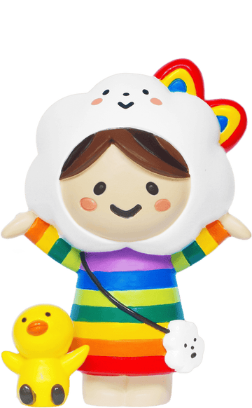 Miss Rainbow & Chicky