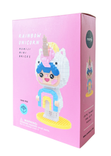 Load image into Gallery viewer, Rainbow Unicorn Mini Bricks
